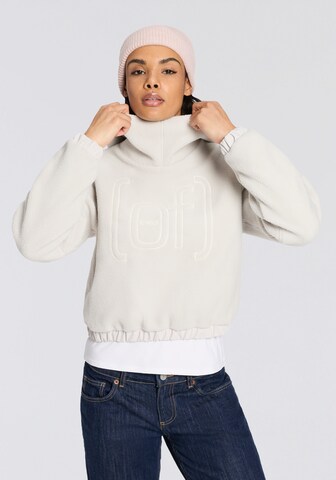 CMP Athletic Sweater in Beige: front