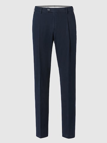 Hiltl Regular Chino Pants 'Primo - Essential Cotton' in Blue: front