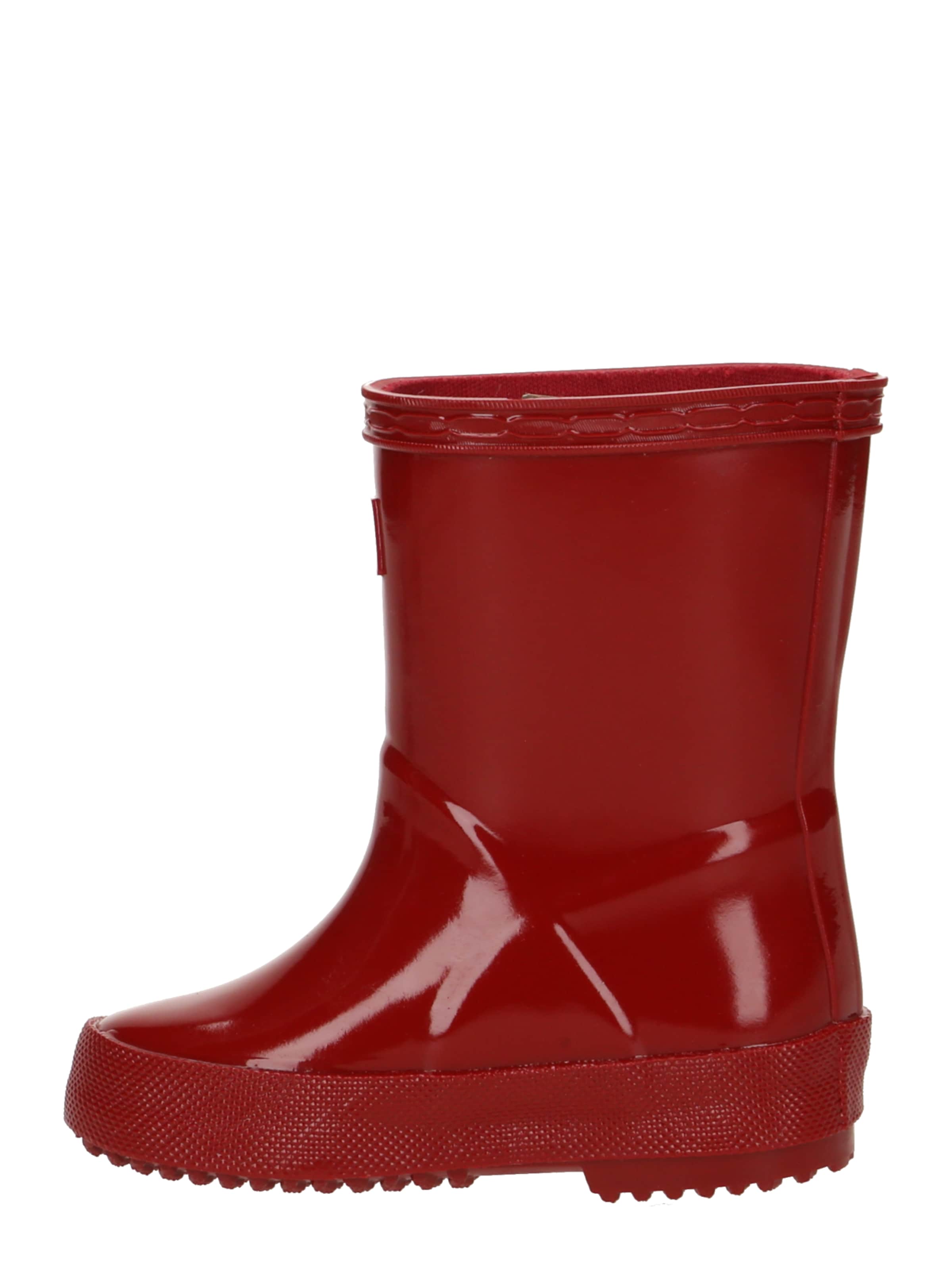 HUNTER Rubber Boots in Red