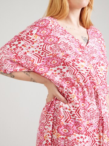 ONLY Carmakoma Dress 'CARMARRAKESH' in Pink