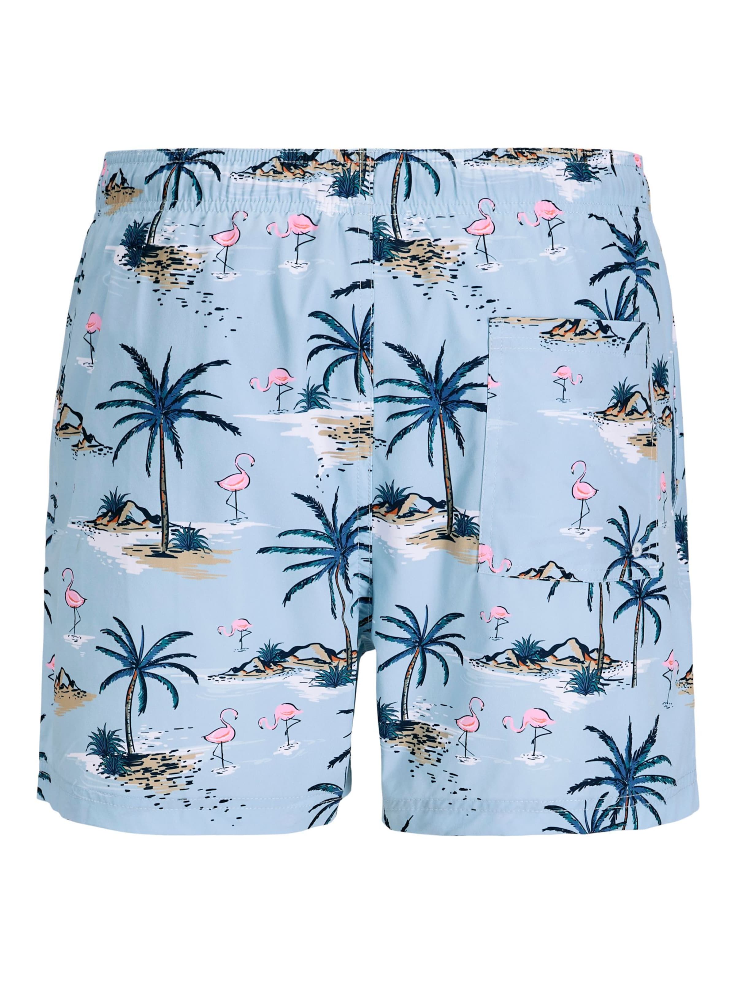 JACK & JONES Badeshorts 'JPSTMaui' in Blau