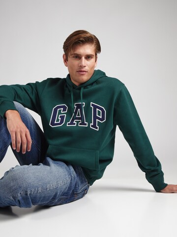 GAP Свитшот 'HERITAGE' в Зеленый: спереди