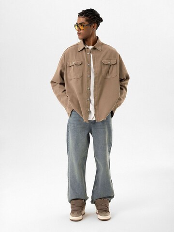Coupe regular Chemise 'Apolo' Dandalo en marron