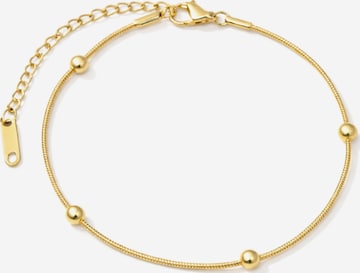 Pure Schmuck Armband 'Ball Harmony' in Gold: Vorderseite