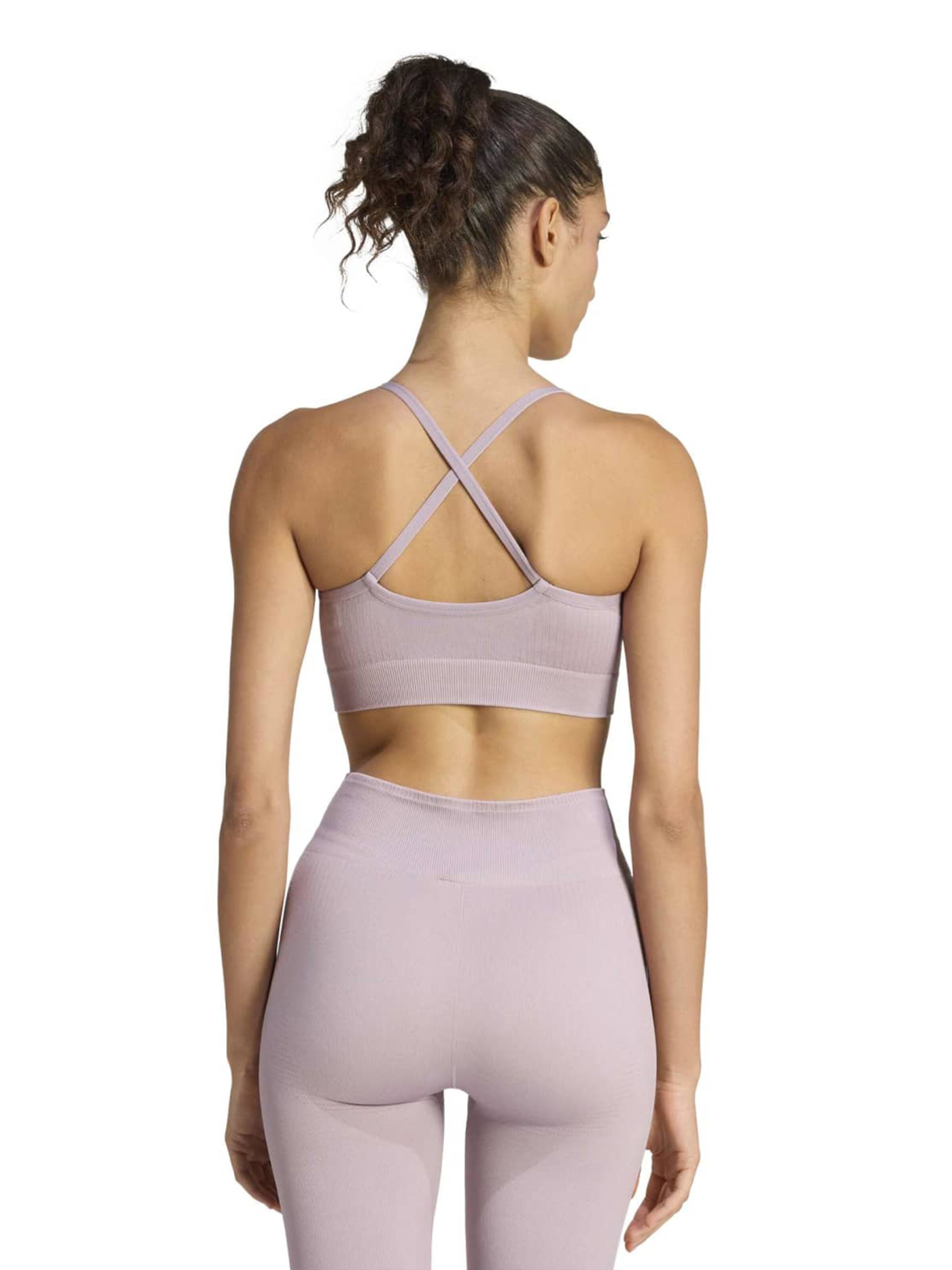 ADIDAS PERFORMANCE Bustier Sport bh in Lila