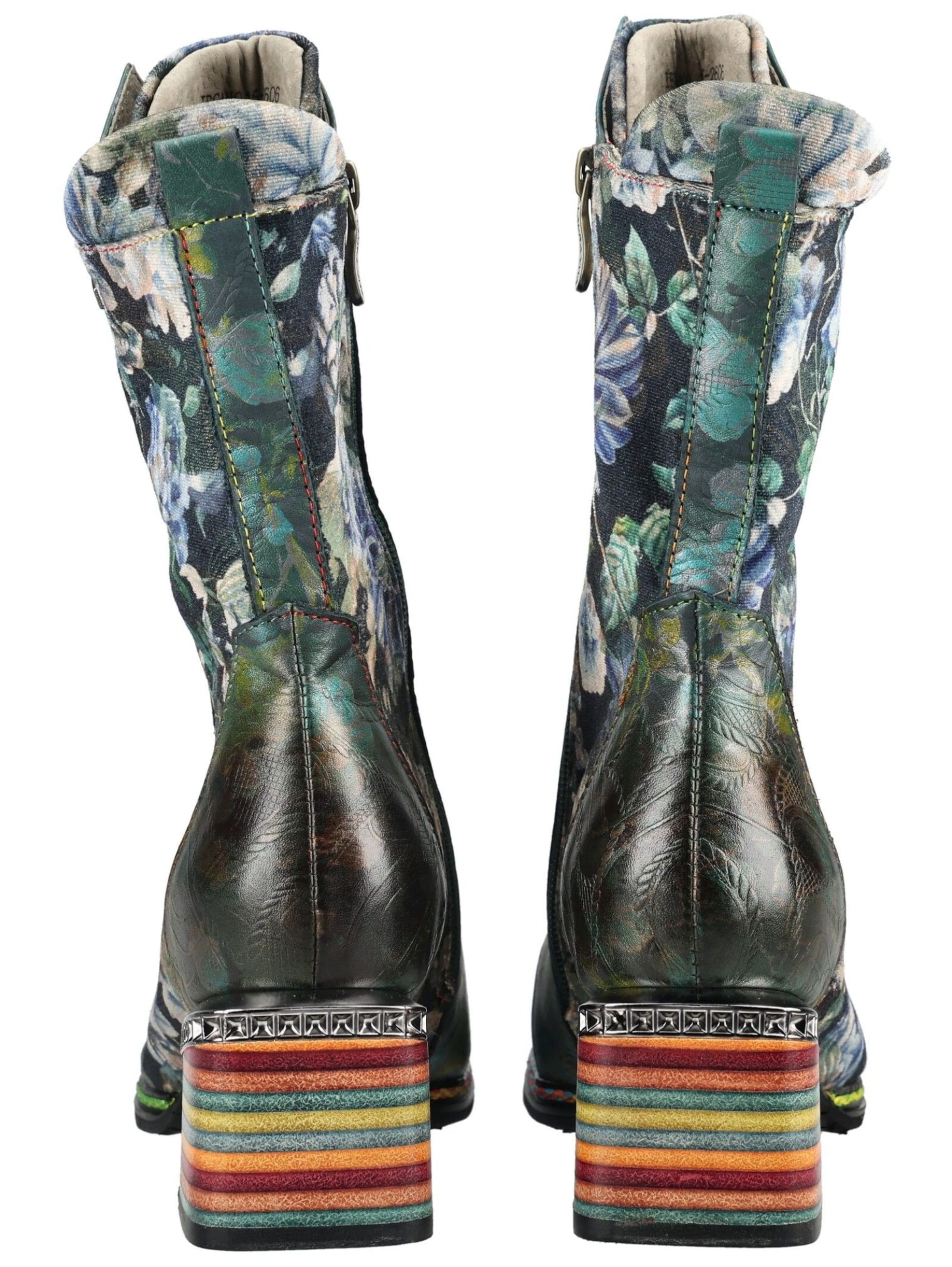 Bottines à lacets Laura Vita en bleu