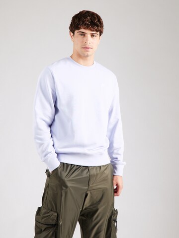 Nike Sportswear Sweatshirt 'Club Fleece' in Lila: Vorderseite