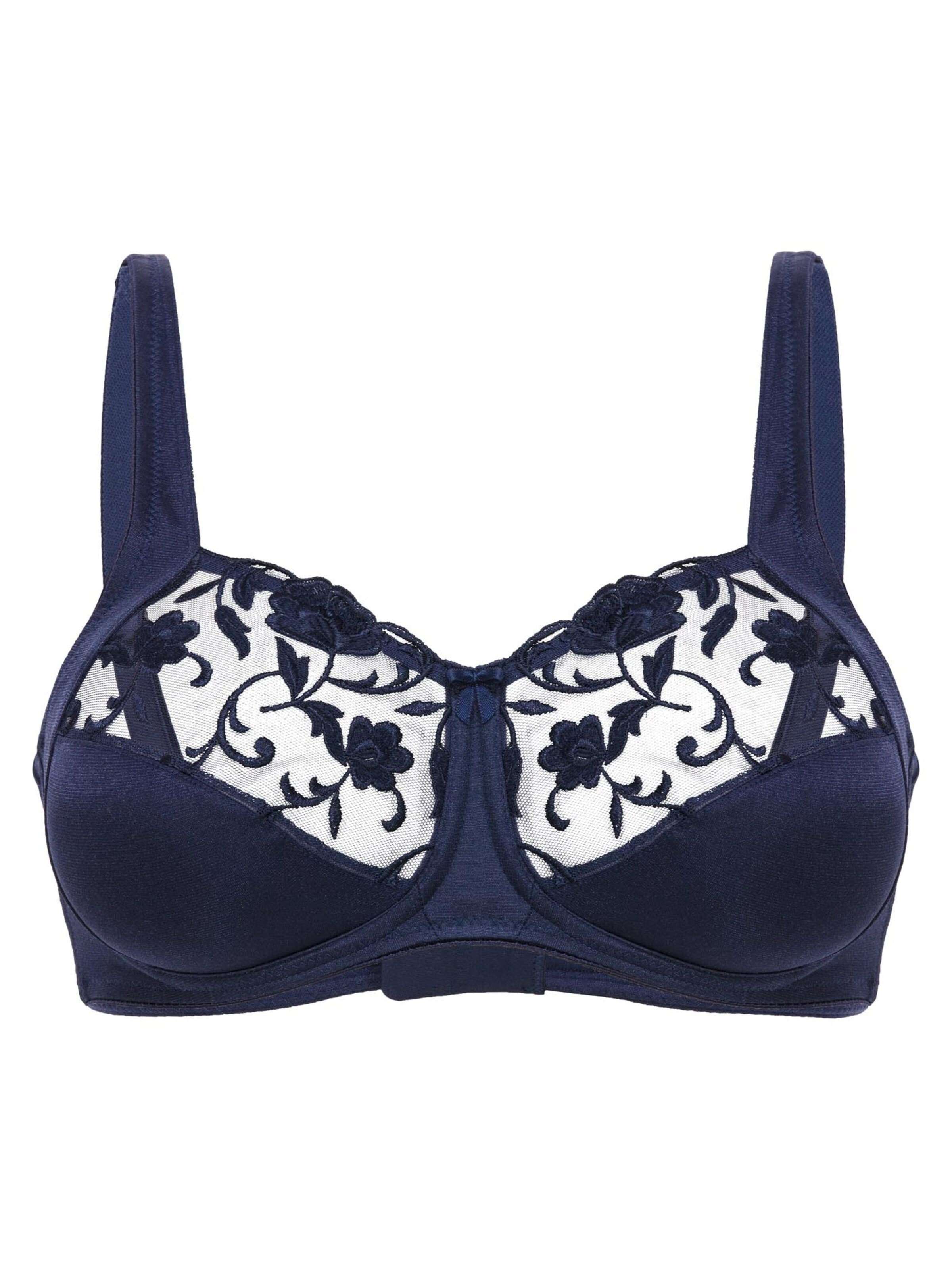 FELINA Minimiser Bra 'Moments' in Blue: front