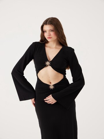 HOLLY LOLLY Kleid in Schwarz