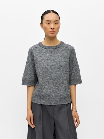 OBJECT Pullover 'OBJDenisi' in Grau: Vorderseite