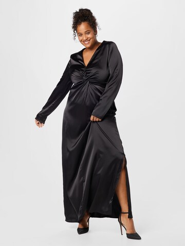 Robe de soirée Nasty Gal Plus en noir