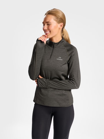 Newline Sportief sweatshirt 'PACE' in Grijs: voorkant