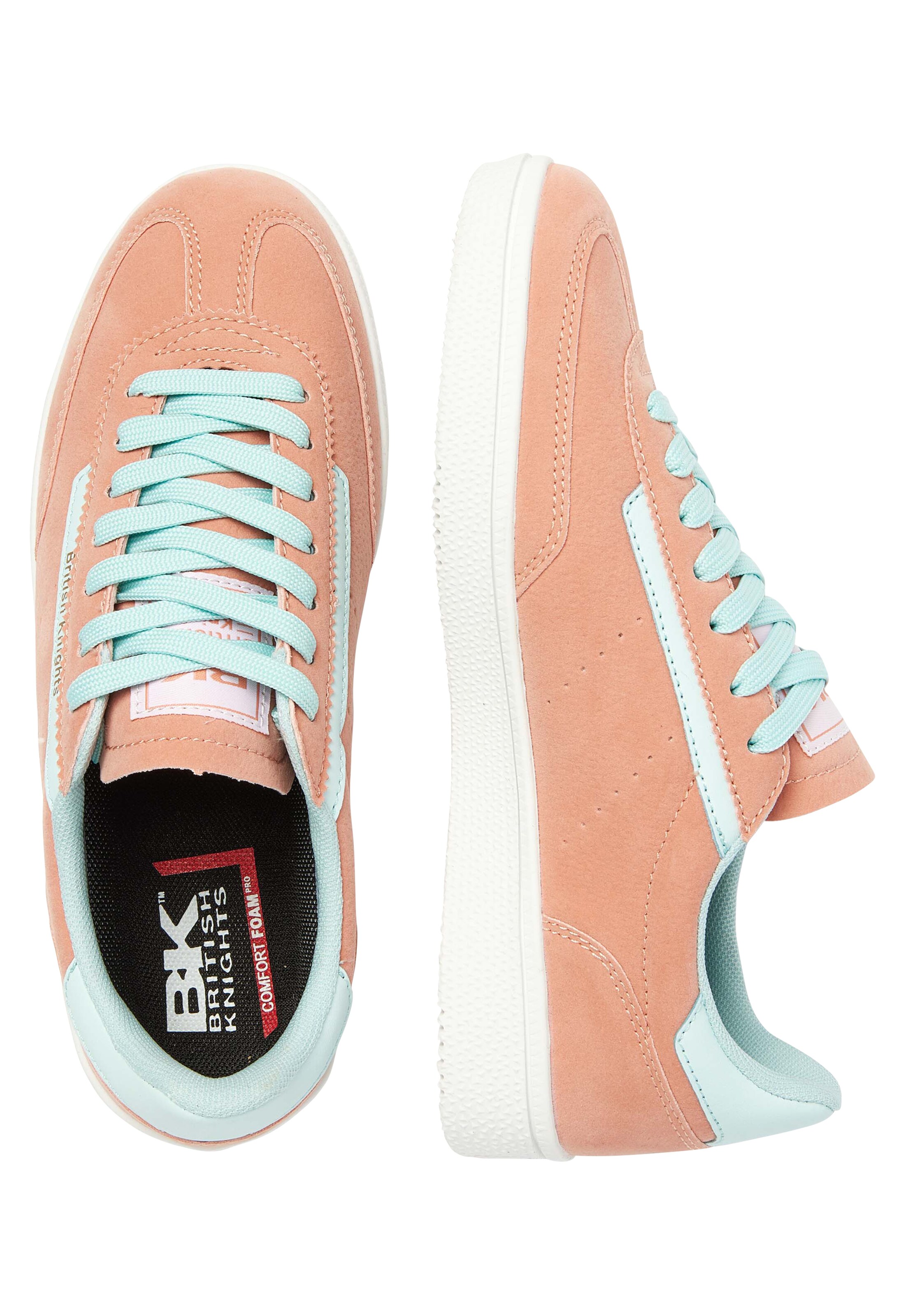 BRITISH KNIGHTS Platform trainers 'Revival' in Orange