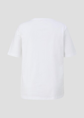 T-shirt s.Oliver Red Label Big & Tall en blanc