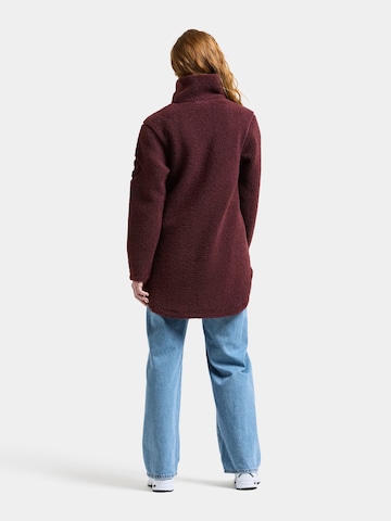 Didriksons Fleece jas in Rood