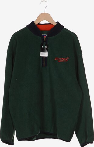 Russell Athletic Sweatshirt & Zip-Up Hoodie in L in Green: front