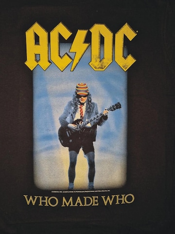 AC/DC Sweatshirt 'AC/DC Who Made Who Sweatshirt' in Black