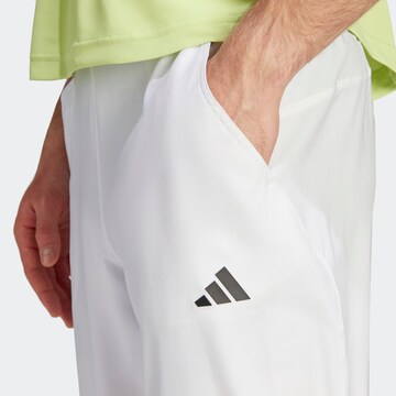 ADIDAS PERFORMANCE Regular Sporthose 'Pro ' in Weiß