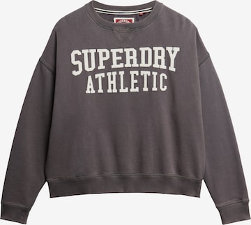 Superdry Sweatshirt in Grijs: voorkant
