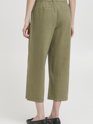 Wide Leg Pantalon Oxmo en vert