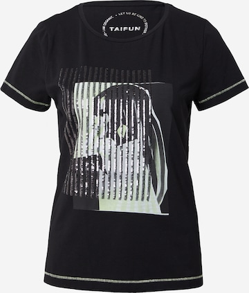 TAIFUN Shirt in Zwart: voorkant