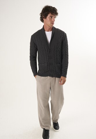 Felix Hardy Knit cardigan in Grey