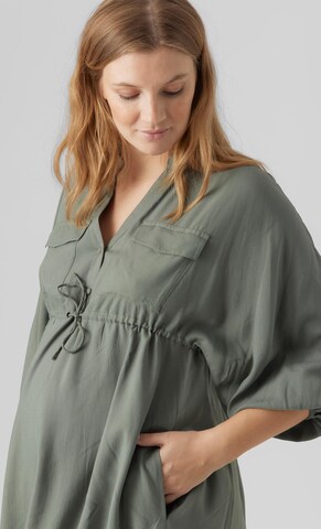 Vero Moda Maternity Kleit 'HENNA', värv roheline