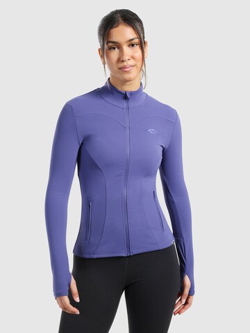 Smilodox Trainingsjack in Blauw: voorkant