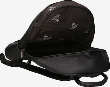 Northampton Polo Club Rucksack in Schwarz