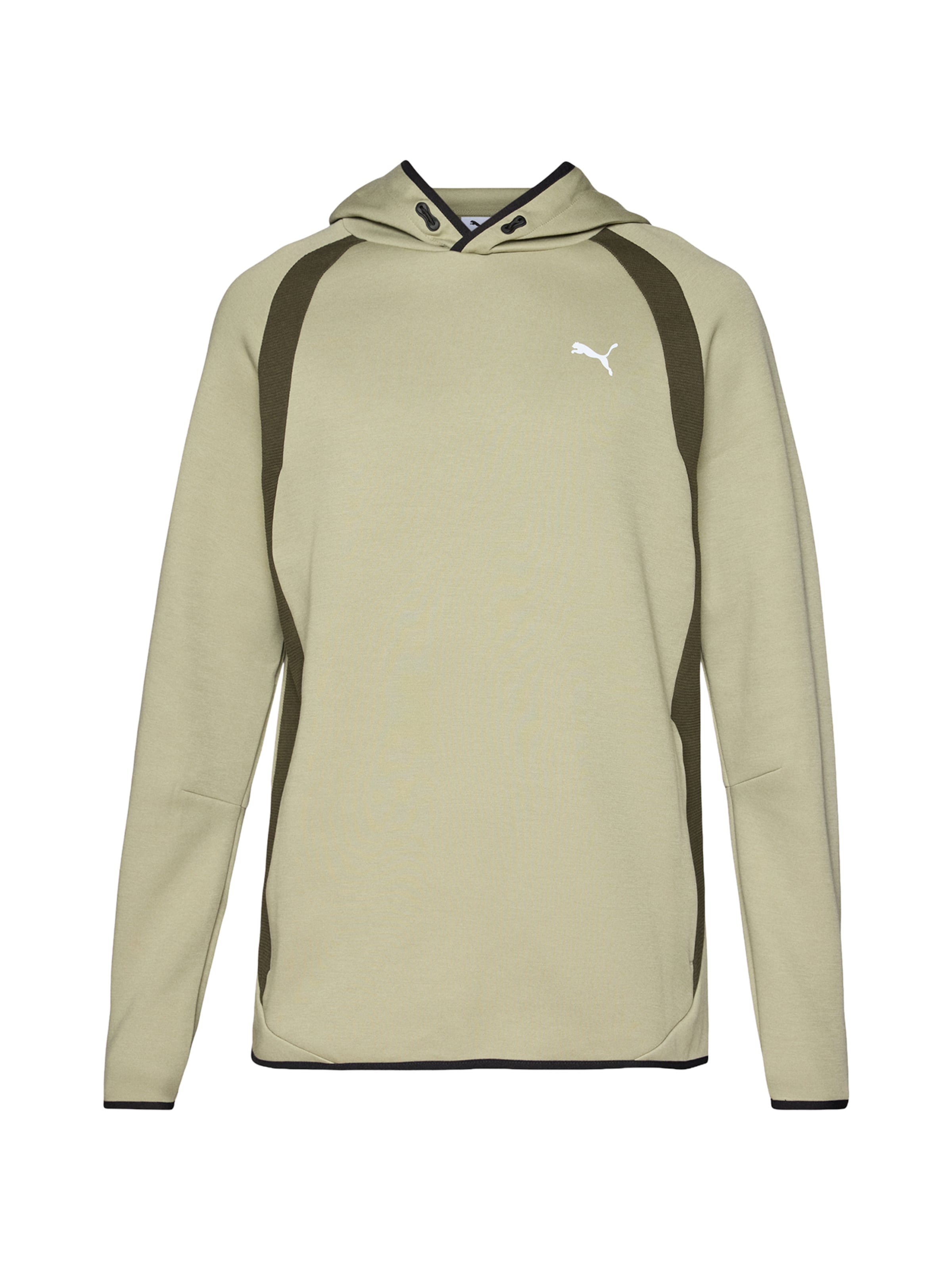 PUMA Bluzka sportowa 'EVOSTRIPE' w kolorze khaki / oliwkowym, Podgląd produktu