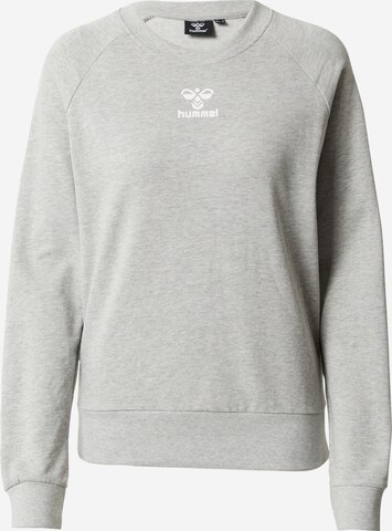 Hummel Athletic Sweatshirt in Grey: front