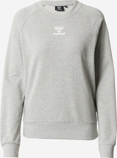 Hummel Athletic Sweatshirt in mottled grey / White, Item view