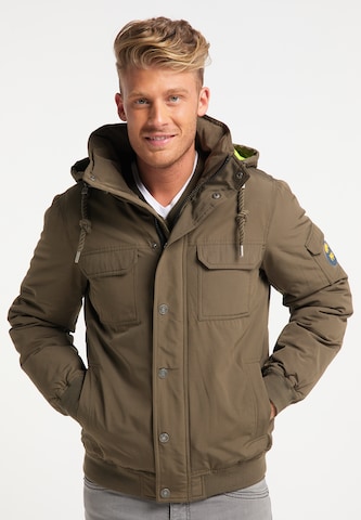 MO Winter jacket in Green: front