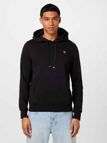 Sweat-shirt TOMMY HILFIGER en noir : devant