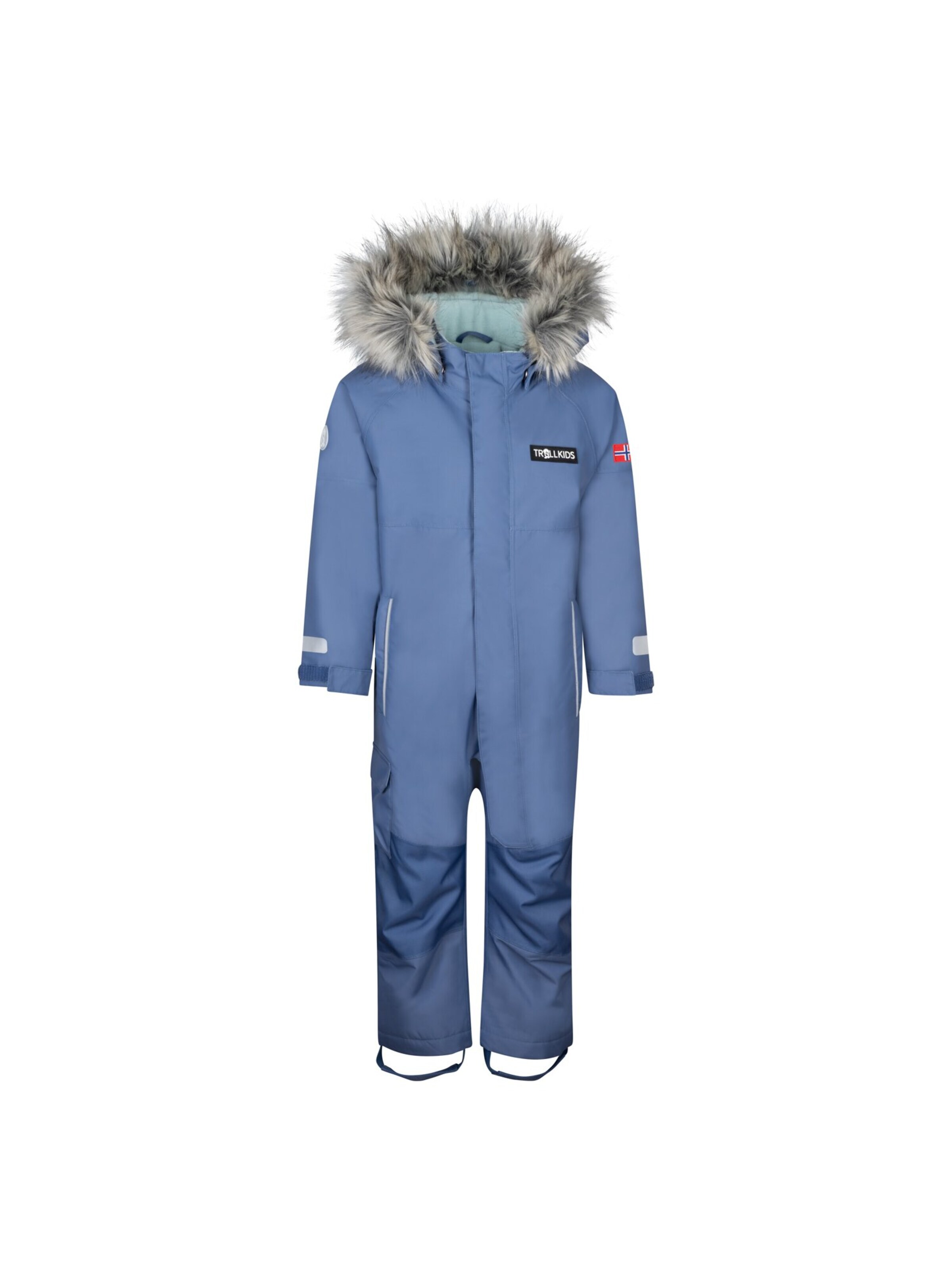 TROLLKIDS Dungarees in Blue: front