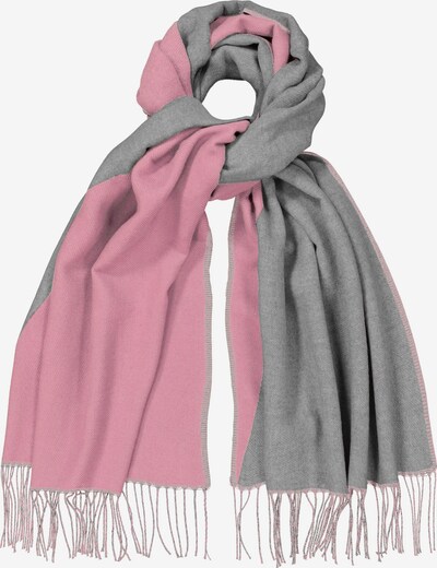 Ulla Popken Schal in grau / pink, Produktansicht
