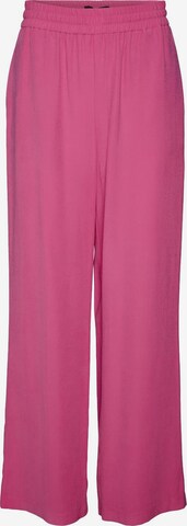 Pantalon 'CARMEN' VERO MODA en rose : devant