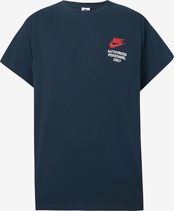 Nike Sportswear Särk, värv sinine: eest vaates