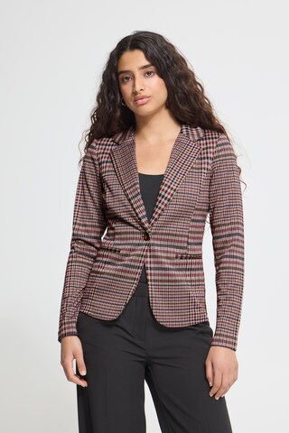 ICHI - Blazer 'KATE' en marrón: frente