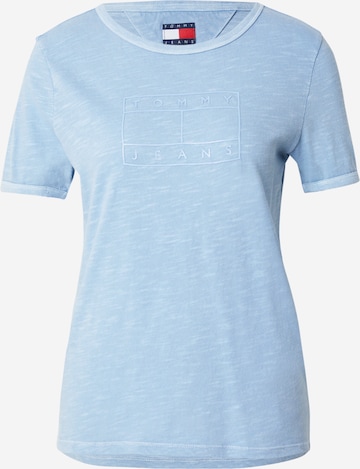 Tommy JeansMajica - plava boja: prednji dio