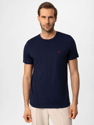 T-Shirt Jacey Quinn en bleu : devant