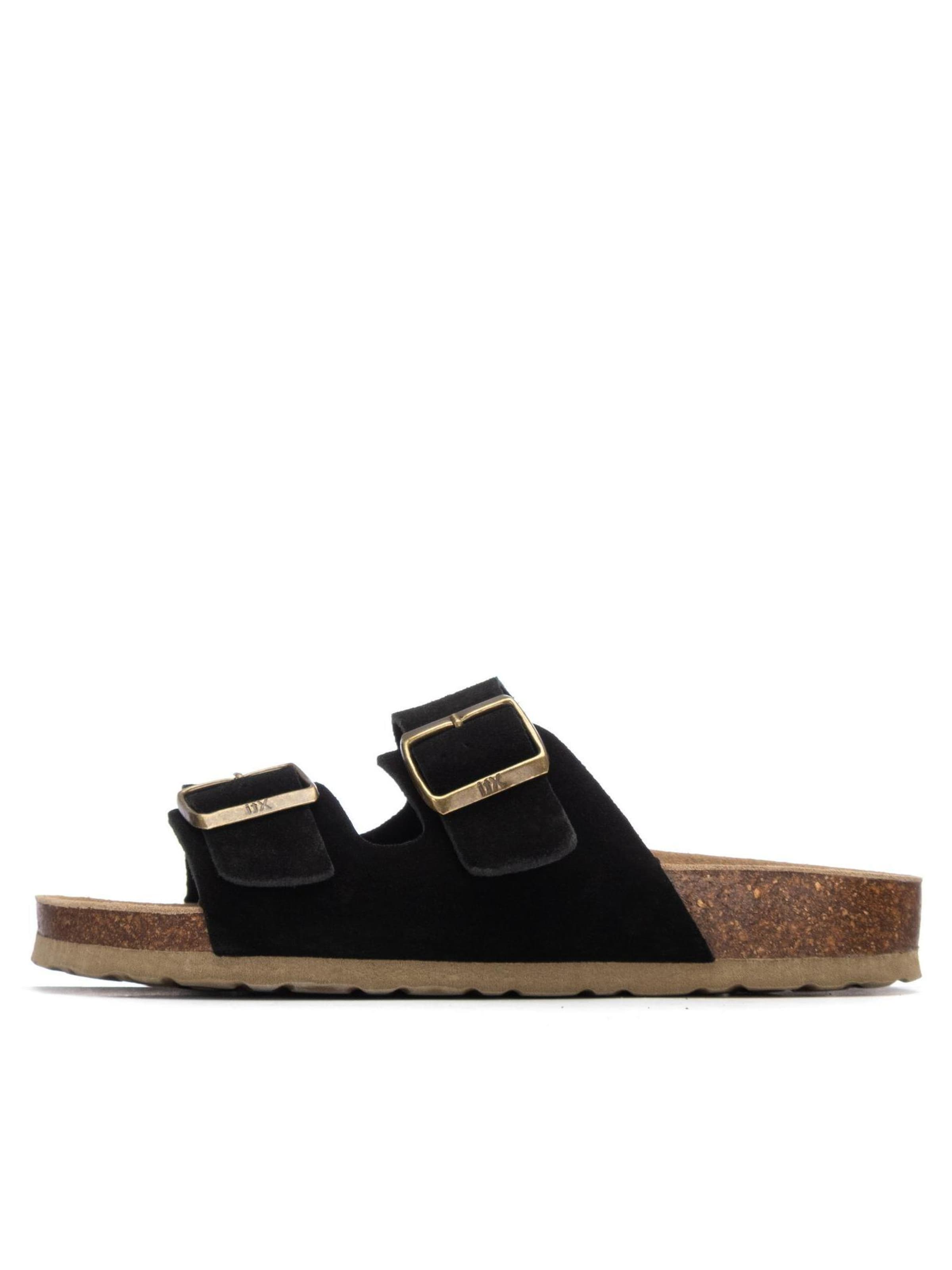 Xti Sandals in Black: front