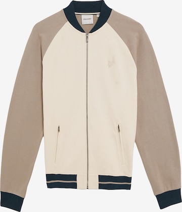 Lyle & Scott Tussenjas in Grijs: voorkant