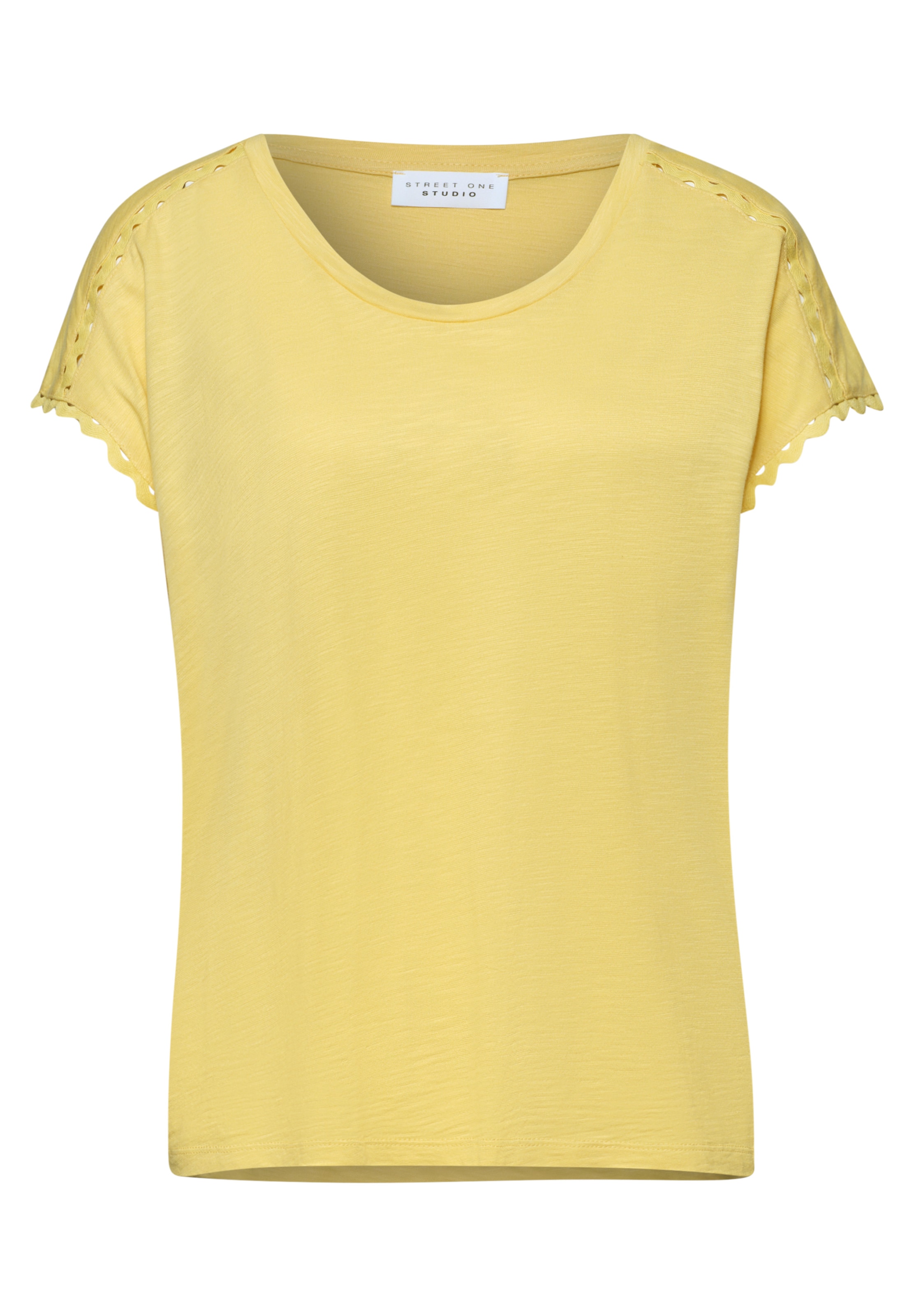 Street One Studio Shirt in Yellow: front