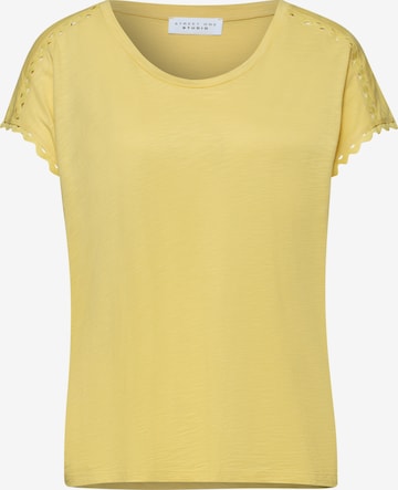 Street One Studio Shirt in Yellow: front