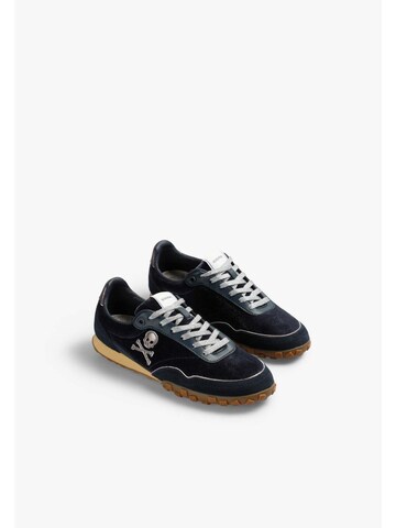 Scalpers Nizke superge 'Dach Velvet' | modra barva