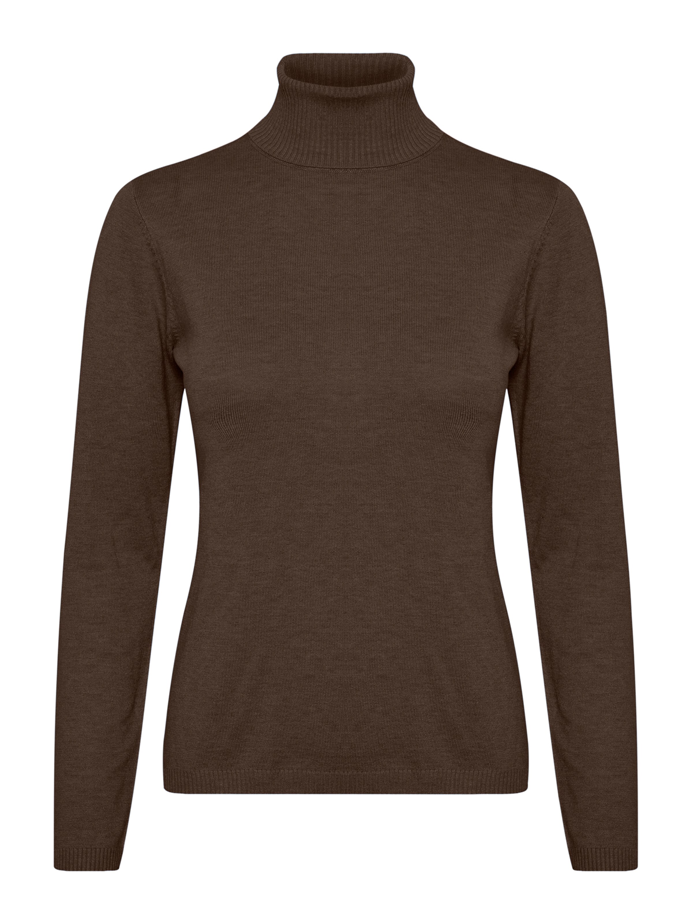 Pull-over 'Annemarie' CULTURE en marron : devant