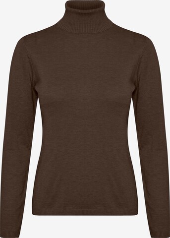 Pull-over 'Annemarie' CULTURE en marron : devant