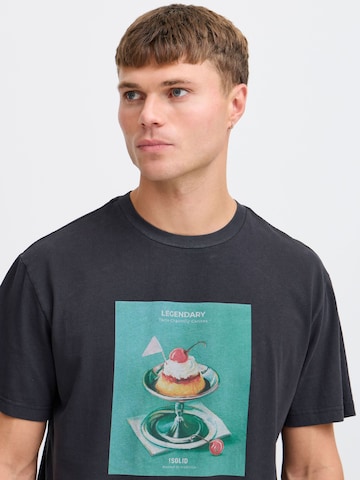 !Solid Shirt 'Nong' in Zwart