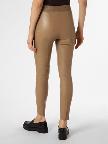 Cambio Skinny Leggings 'Randa' in Braun